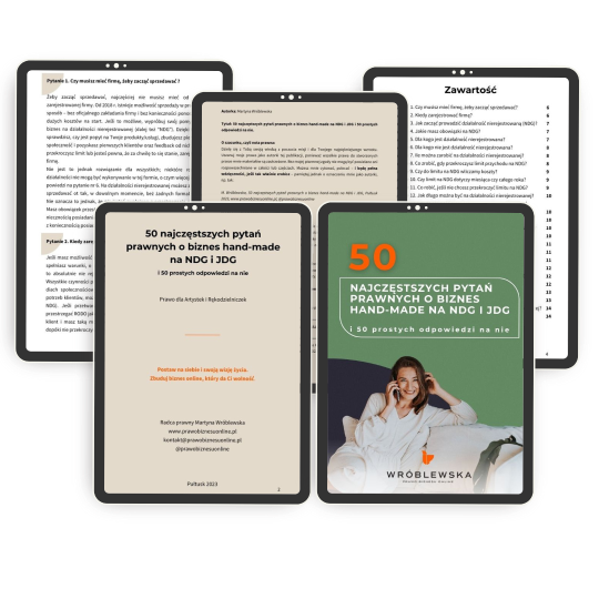 pakiet dokumentow dla sklepu mockup